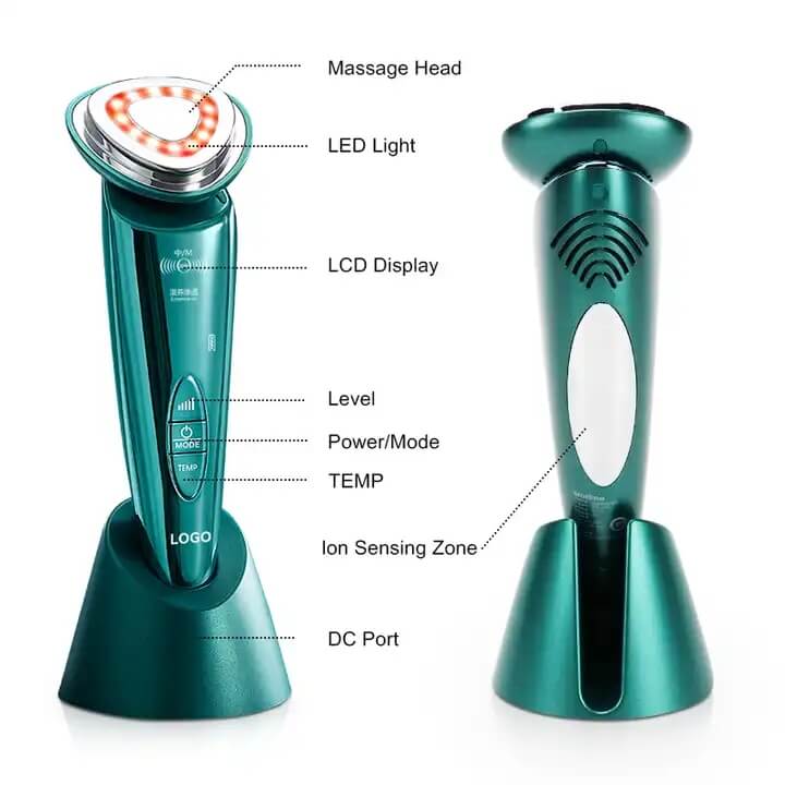 skb-1909 شد الجلد الوجه الإلكترونية المضادة للشيخوخة جهاز الربيع 