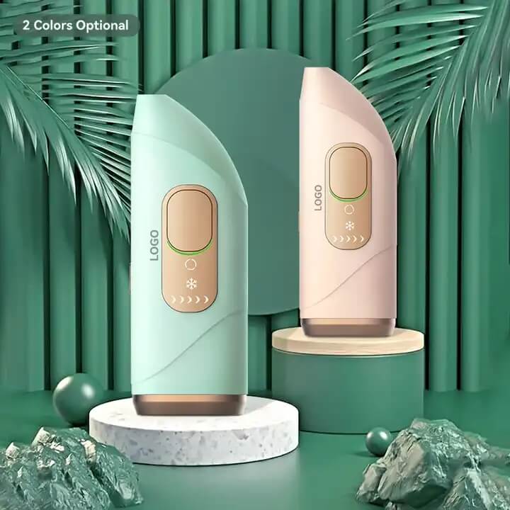 نبض الليزر عالية الطاقة المنزلية المحمولة إزالة الشعر الدائم 