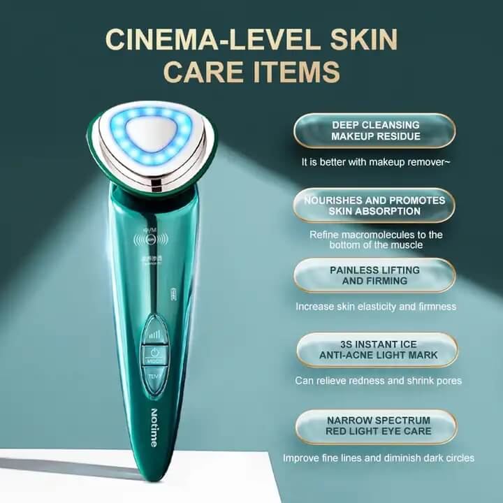 skb-1909 شد الجلد الوجه الإلكترونية المضادة للشيخوخة جهاز الربيع 